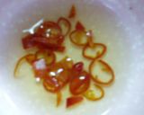 ヘルシー！ゴーヤのペペロンチーノ！作り方4写真