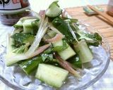 1分混ぜるだけ☆　きゅうりのめんつゆ和え作り方3写真