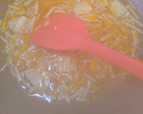 自炊飯　ふわふわ卵＋エノキと人参の和風餡作り方12写真