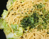 お手軽おやつ焼きそば●レタスの焼きそば作り方3写真