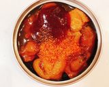 レンジで簡単♡焼き鳥缶でチーズタッカルビ作り方1写真
