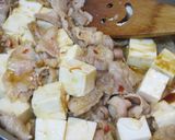 豚バラ肉とお豆腐とニラのピリ辛炒め作り方4写真