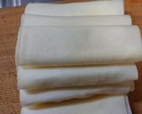 簡単！チーズ春巻き　おつまみ作り方5写真