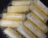 簡単！チーズ春巻き　おつまみ作り方6写真