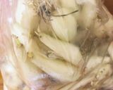 ラッキョウの醤油漬け♡簡単少ない漬け汁で作り方1写真