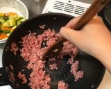 彩り良し食感良し！麻婆ズッキーニ作り方5写真