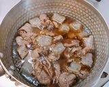 トロトロ牛すじとこんにゃくの煮物作り方4写真
