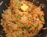 鮭、枝豆、ゴボウ、キノコの炊き込みご飯☆作り方9写真