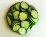 ♪きゅうりとわかめのさっぱり酢の物♪作り方1写真