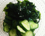 ♪きゅうりとわかめのさっぱり酢の物♪作り方4写真