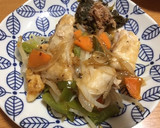 メカジキと野菜のオイスター炒め作り方5写真