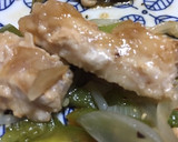 メカジキと野菜のオイスター炒め作り方6写真