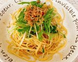 ☆水菜としらすの和風ペペロンチーノ☆作り方8写真