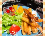 スパイシー！丸ごとエビのスティック春巻き作り方4写真