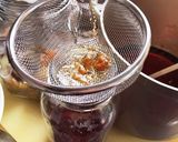 庭に落ちた梅利用、炊飯器で簡単梅シロップ作り方12写真