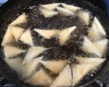 【保育園おやつ】柿とクリームチーズ春巻き作り方5写真