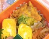 煮物リメイク★かぼちゃサラダ♪作り方3写真