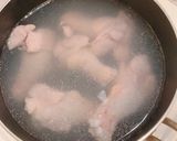 手羽と大根の黒酢煮込作り方2写真