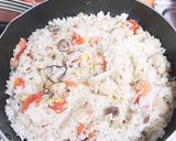 家の材料で簡単♪フライパンで海鮮パエリア作り方12写真