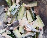 簡単❕きゅうり大量消費のツナマヨサラダ作り方2写真