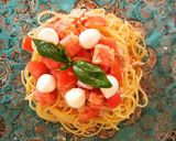 簡単‼♪ツナとトマトの冷製パスタ♪作り方5写真
