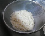 生ハムと五島うどんで豆乳カルボナーラ作り方5写真