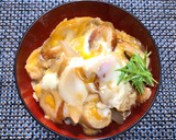 とろとろ♪竹輪と玉ねぎの卵丼作り方5写真