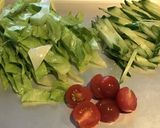 XO醤ピリ辛こくうまサラダうどん作り方3写真