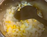 とうもろこしの味噌汁作り方3写真