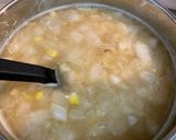 とうもろこしの味噌汁作り方5写真