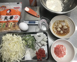 手軽に本気の海鮮お好み焼き市販ＭＩＸ使用作り方1写真