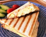 ホットサンド☆ハム卵チーズ作り方4写真