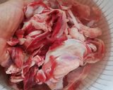 炊飯器で♡牛すじの♡とろとろ煮♪作り方2写真