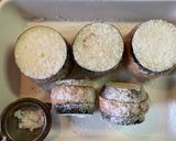 米なすの挟み焼き☆めんつゆバターソース作り方5写真