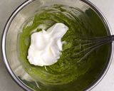 100円で台湾カステラ♡抹茶味作り方5写真