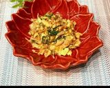 水菜とカニカマで､フーヨーハイ風作り方11写真