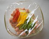 レンジで3分！巣ごもり卵作り方3写真