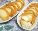 餃子の皮で白はんぺんとうもろこしマヨ揚げ作り方9写真