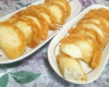 餃子の皮で白はんぺんとうもろこしマヨ揚げ作り方9写真