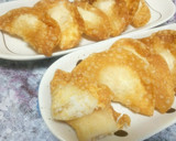 餃子の皮で白はんぺんとうもろこしマヨ揚げ作り方10写真