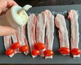 トマト巻き豚カツ作り方1写真