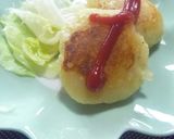 チーズがとろける　もちもち芋餅作り方7写真