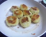 チーズがとろける　もちもち芋餅作り方6写真