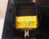【たんぱく質たっぷり】しそ入り卵焼き作り方8写真