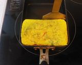 【たんぱく質たっぷり】しそ入り卵焼き作り方14写真