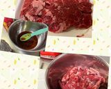 自家製コチュジャンたれで頂く ハラミ焼肉作り方1写真