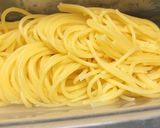 ズッキーニとコーンのパスタ作り方1写真