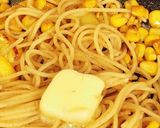 ズッキーニとコーンのパスタ作り方4写真