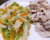 トマトダレの豚しゃぶうどん作り方5写真