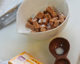 森永ミルクキャラメルで*バナーヌケーキ作り方30写真